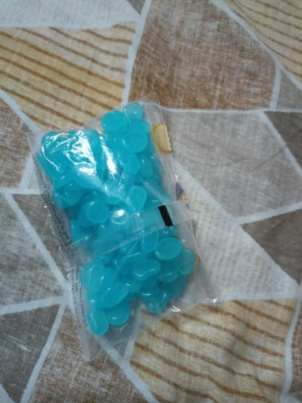 100pcs Mixed Color Glow Rocks